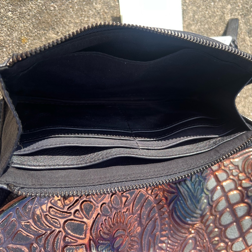 NWT Free People We The free Emerson Black Leather  Wallet - Picture 8 of 12